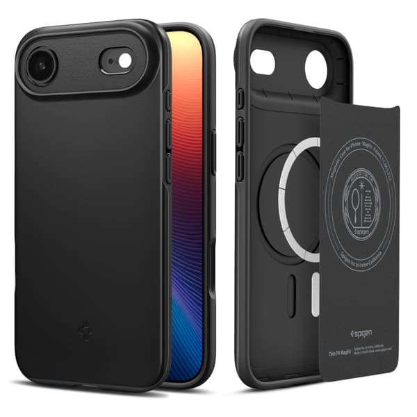 Spigen Thin Fit MagSafe, sort - iPhone Air