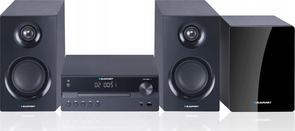 Stereosystem Blaupunkt MS55SUB, 240 W, svart