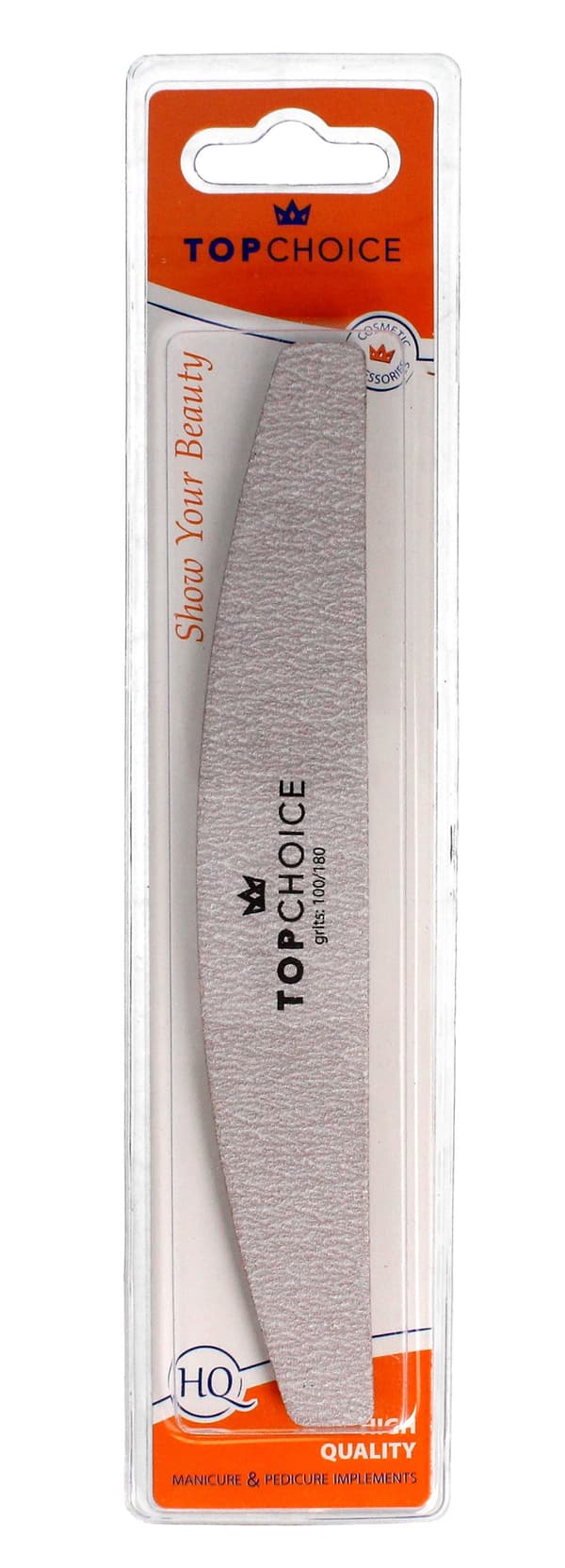 Top Choice Nagelfil 2-funktion 100/180 18cm 1st