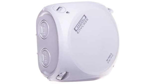 Hensel Utomhusdosa 130x130x77mm IP66/67 grå - KF 0600 G