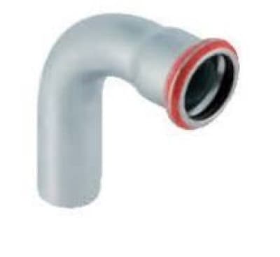 Geberit Knæ 45° Mapress C-Stål enkeltkop 42mm (23307)
