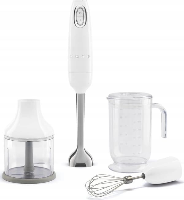 Stavblender Smeg HBF03WHEU, hvid