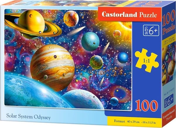 Palapeli 100 Aurinkokunnan Odysseia CASTOR