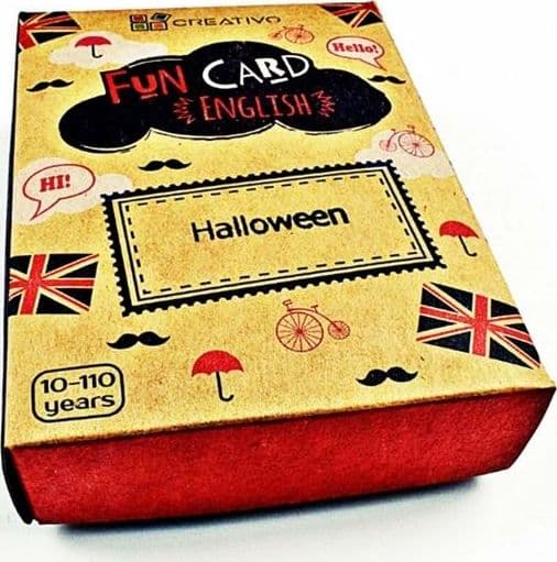 Roligt kort engelska Halloween CREATIVO
