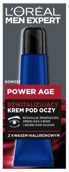 Loreal Men Expert Power Age Revitalizing Eye Cream til Mænd 15ml