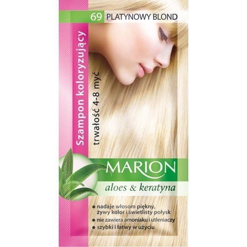Marion farveshampoo 4-8 myc nr. 69 platinblond 40 ml