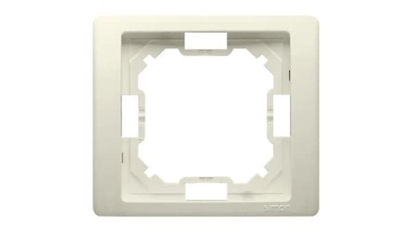 Kontakt-Simon Enkeltramme NEOS beige- BMRC1/12