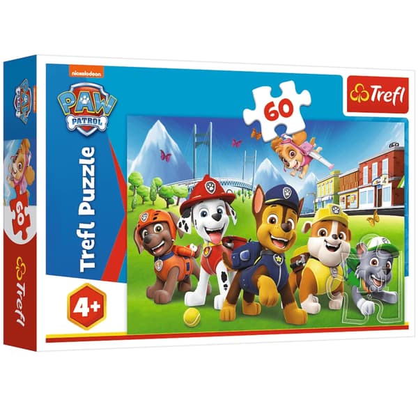 PUZZLE 60EL PAW PATROL KLUBBER I RYDNING PUD20
