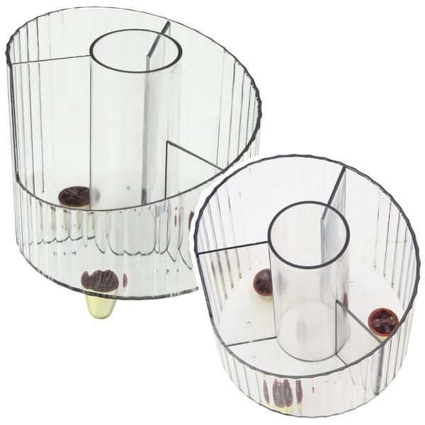 Skoltillbehör Organizer Kontor Transparent Vit