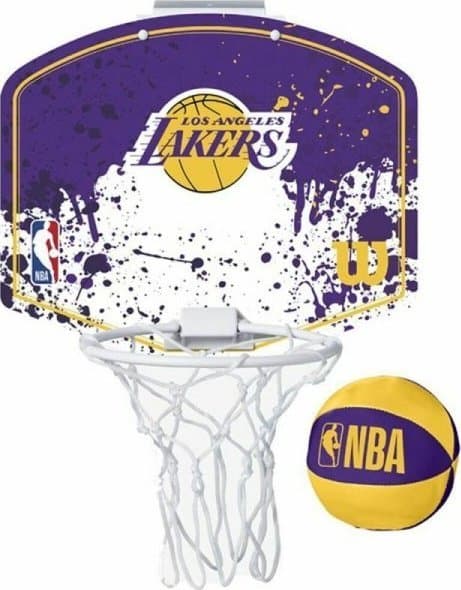 Basketballkurv Wilson Los Angeles Mini Lilla