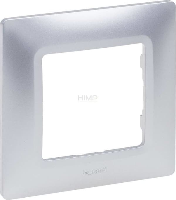 Legrand Niloe Selection Ram enkel aluminium 762011
