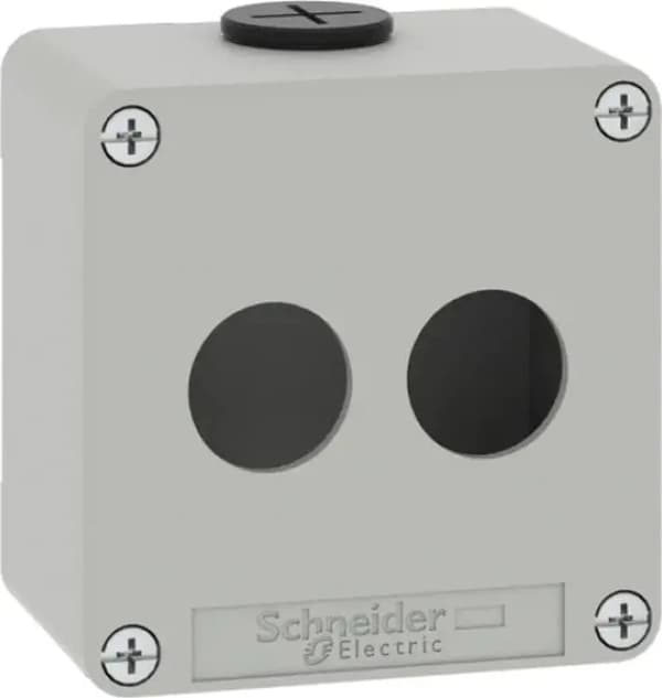 Harmony XAP Kontrolpatron Blank Grå 2 Huller XAPD1202