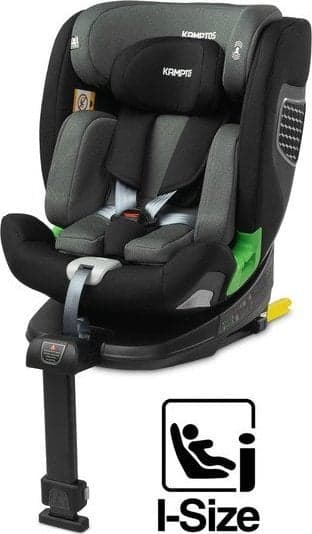 Turvaistuin Caretero KAMPTOS I-SIZE HARMAA (40-150)