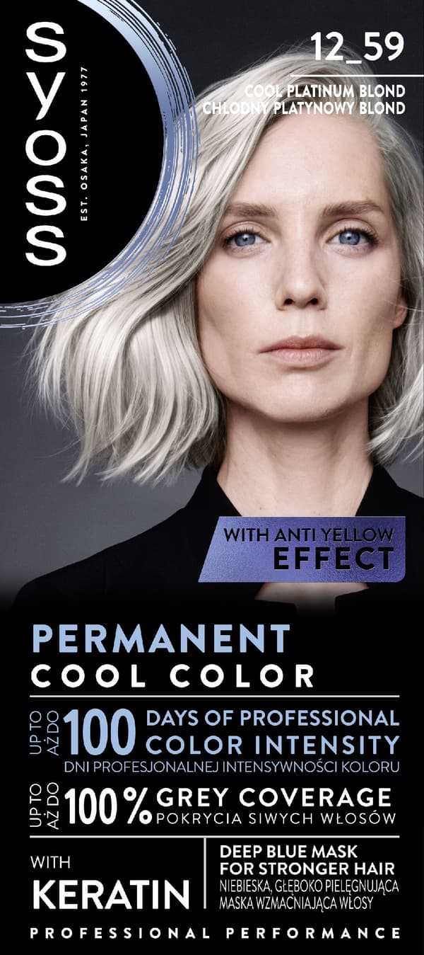 Schwarzkopf Maling Classic No. 12-59 Cool Platinblond