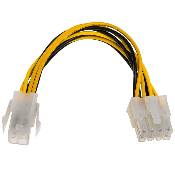 Strømkabel P4 4-pin M/P8 8-pin F AK-CA-10