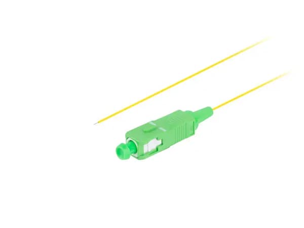 Pigtail SM SC/APC Easy Strip 9/125 G657A1 2M Gul