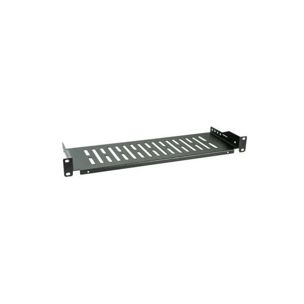 Kaappi 19\" EFB-Elektronik 250mm, 1U, rei'itetty, musta
