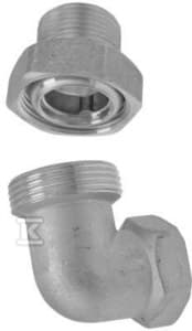 MESSINGSKRUE 1/2\" HANGMAN MED O-RING