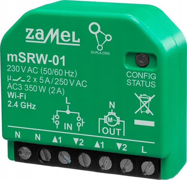 WI-FI Rullegardinsdriver MSRW-01 SPL10000022