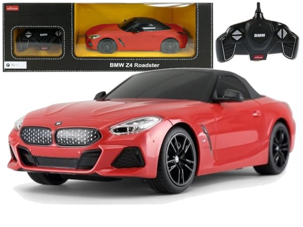R/C BMW Z4 Roadster Rastar 1:18 Punainen
