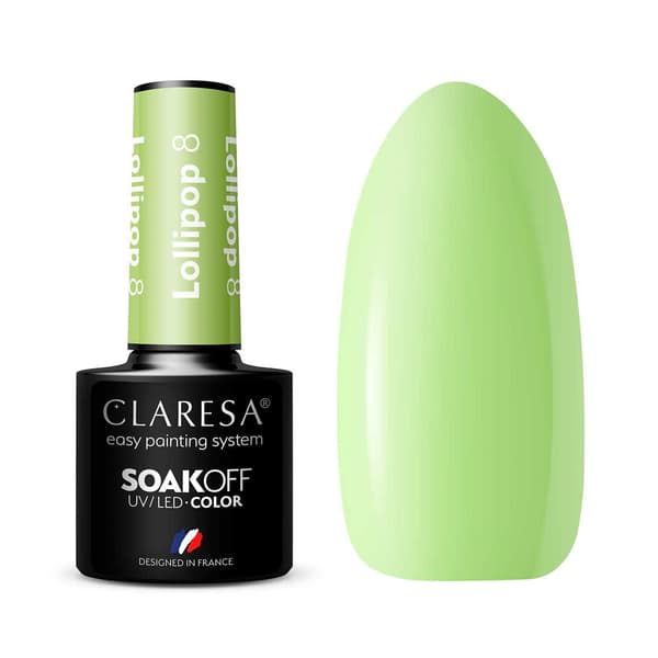 CLARESA Gel polish LOLLIPOP 8 -5g