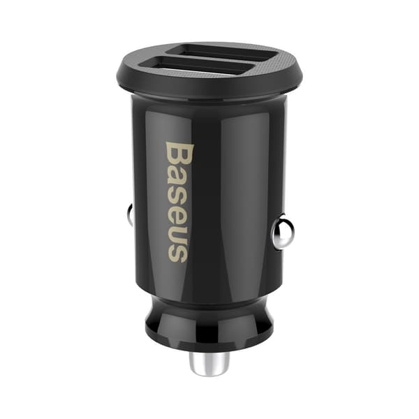 Baseus Biloplader Grain 3.1A Sort (CCALL-ML01)