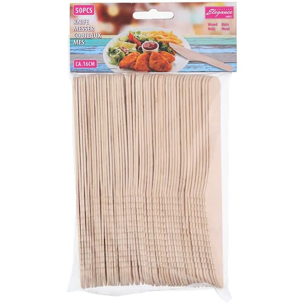 Cuisine Elegance Cuisine Elegance - Puuveitsisetti 16,5 cm 50 kpl