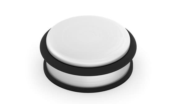 FRISTÅENDE BUMPER LÅG NICKEL, SATIN