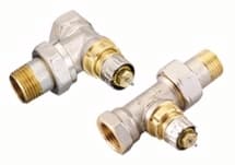 TERMOSTATISK RADIATORVENTIL. 1/2\" RA-N LIGE N-W-C NIKKEL