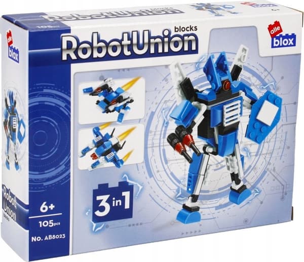 Rakennuspalikat Robotti 105 osaa ALLEBLOX