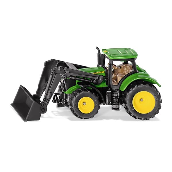 SIKU 1395 John Deere Traktor med frontlæsser