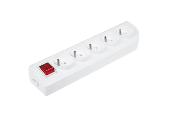 Kompressor til looler med afbryder 5-stik med/u hvid GN-50W