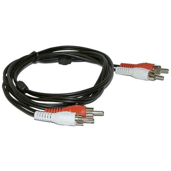 MicroConnect Stereo RCA-kabel, 1,5 meter Stereo RCA-kabel 2 x RCA han til 2 x RCA han