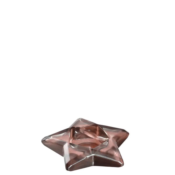Teelight stjerne champagne 10cm ORNARE