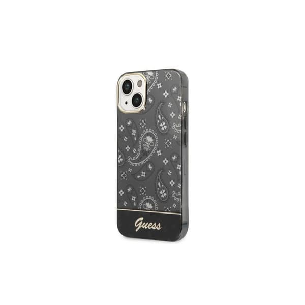 Guess GUHCP14MHGBNHK iPhone 14 Plus 6,7\" sort/sort Hardcase Bandana Paisley