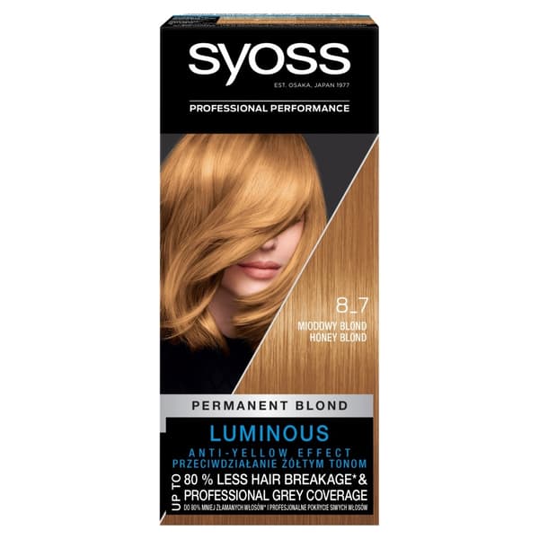 Syoss Hårfarve Honningblond Nr. 8-7