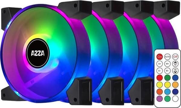 Azza Hurricane II ARGB 4-pack tuuletin (FNAZ-12DRGB2-241)