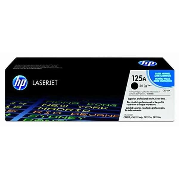 HP 125A - sort - original - LaserJet - tonerpatron (CB540A)