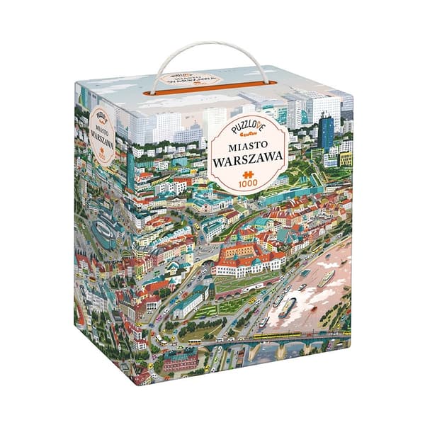 Puzzlove CzuCzU Varsovan kaupunki 1000 el. palapeli