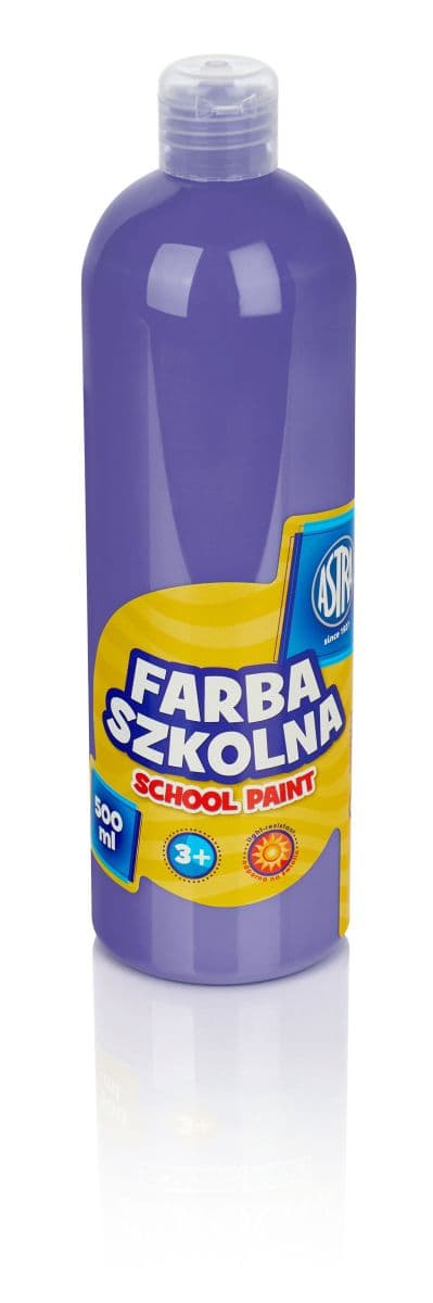 Skolemaling flaske 500ml lilla ASTRA