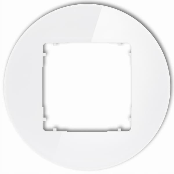 ICON Universalram enkel straddle - glaseffekt (ram: vit botten: vit) 0-0-IRSO-1