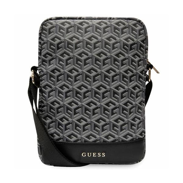 Guess Taske GUTB10HGCFSEK 10\" sort/sort GCube Stripe Tablet-taske