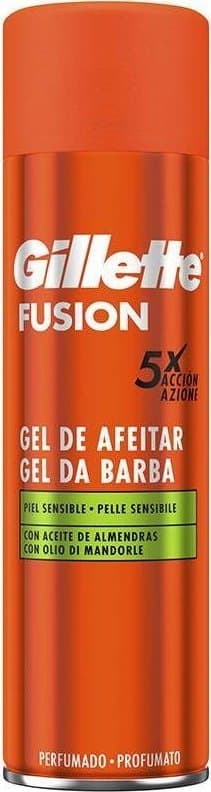 Gillette_Fusion Barbergel til Følsom Hud 200ml