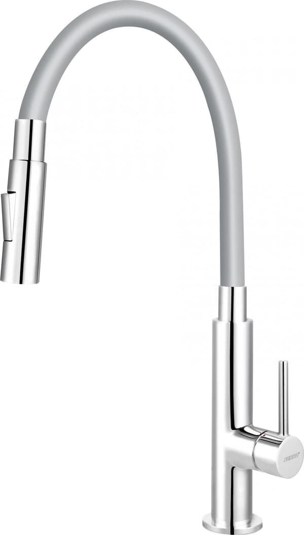 Ferro Zumba Slim 2F Köksblandare Stående Silver (BZA43S)