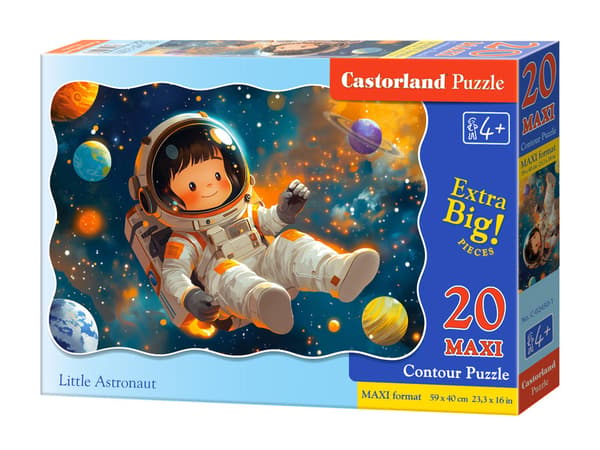 20-bitars MAXI Liten Astronaut Pussel C-02450