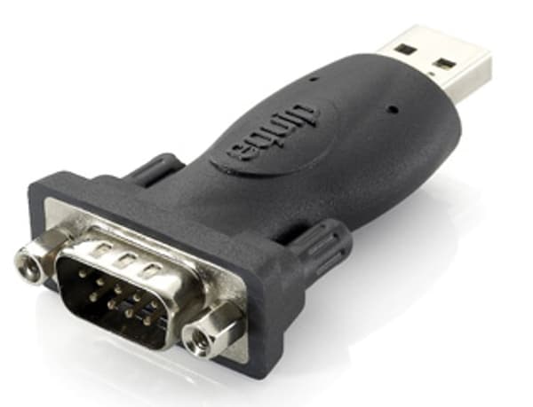 Adapter USB Equip USB - RS-232 Svart (133382)