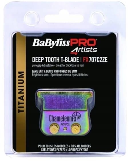 BABYLISS PRO TRIMMERBLAD SKELETON FX7870 CHAMELEON TITANIUM 2.0 FX707C2ZE