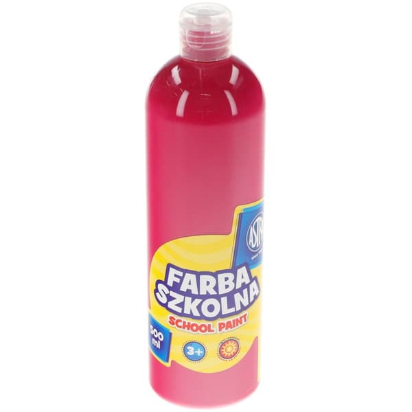 Koulumaalipullo 500ml ruusu ASTRA