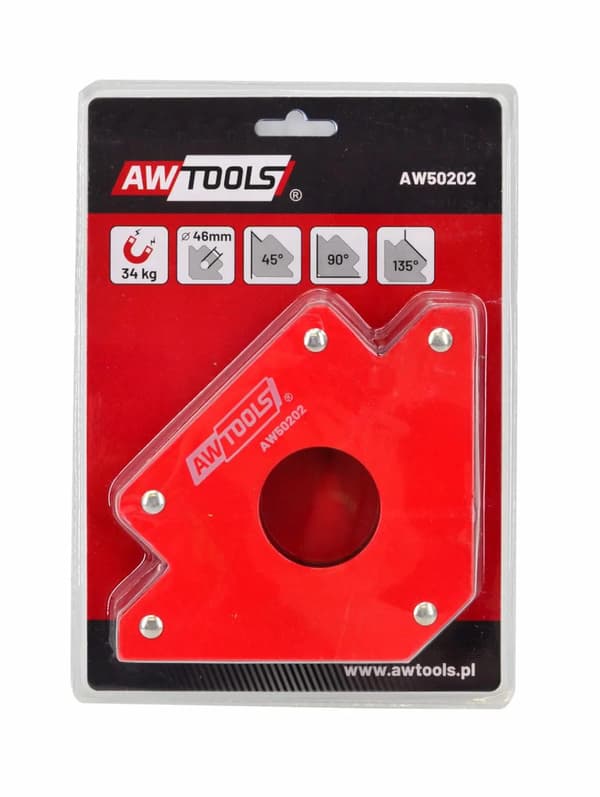 AWTOOLS MAGNETISK SVEJSEFANGER 34,0KG.122x190X25