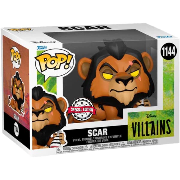 POP-figuuri Disney Pahikset Leijonakuningas Scar Exclusive